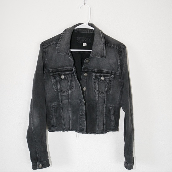 Maurices Black Denim Jacket - Picture 1 of 5